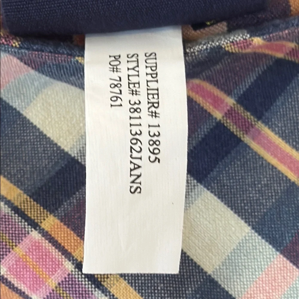 Ralph Lauren Rugby Pink and Blue Ruffle Mini Skirt - Picture 4 of 8
